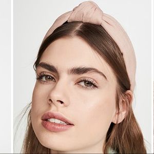 Lele Sadoughi Linen Knotted Headband NEVER WORN